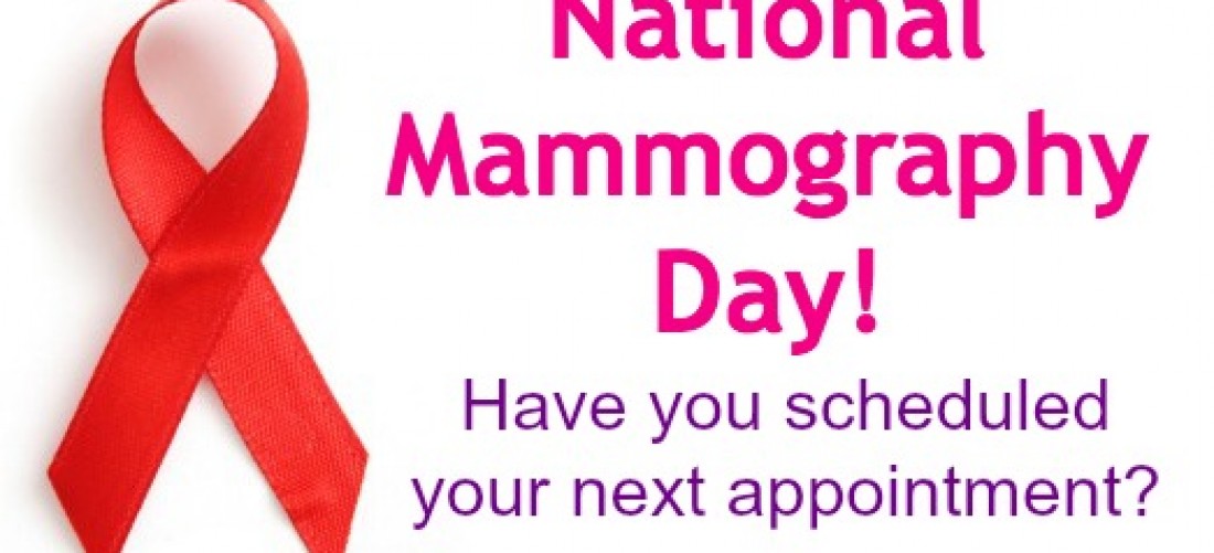 National Mammography Day is Friday, October 17th National Mammography Day is Friday, October 17th
